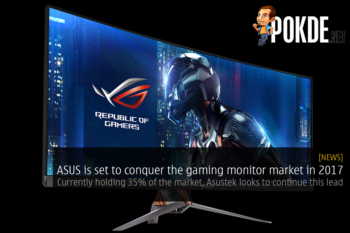 ASUS is set to conquer the gaming monitor market in 2017 46