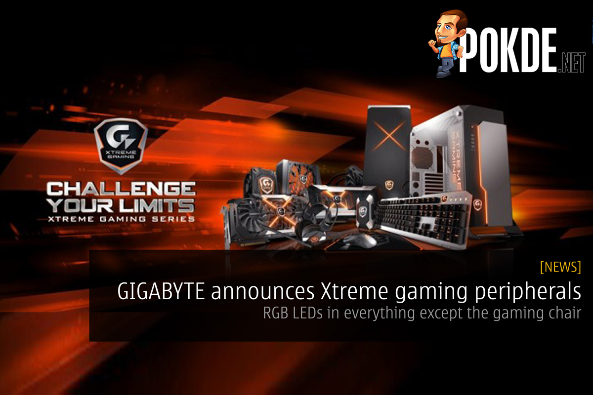 GIGABYTE announces Xtreme gaming peripherals — RGB LEDs in everything except the gaming chair 35