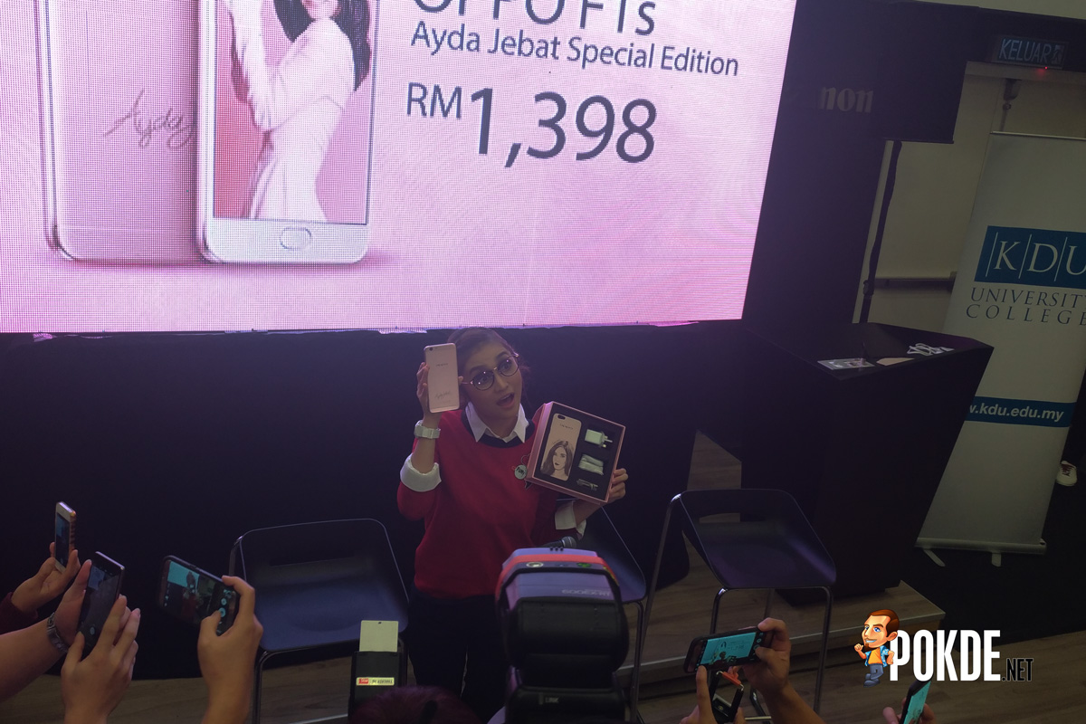OPPO Released The OPPO F1s Ayda Jebat Special Edition ...