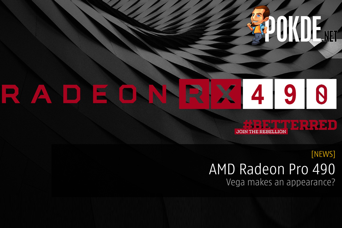 AMD Radeon Pro 490 — Vega makes an appearance? 26