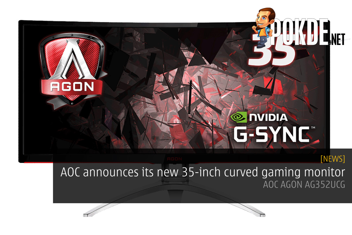 AOC announces its new 35-inch curved gaming monitor — AOC AGON AG352UCG 37