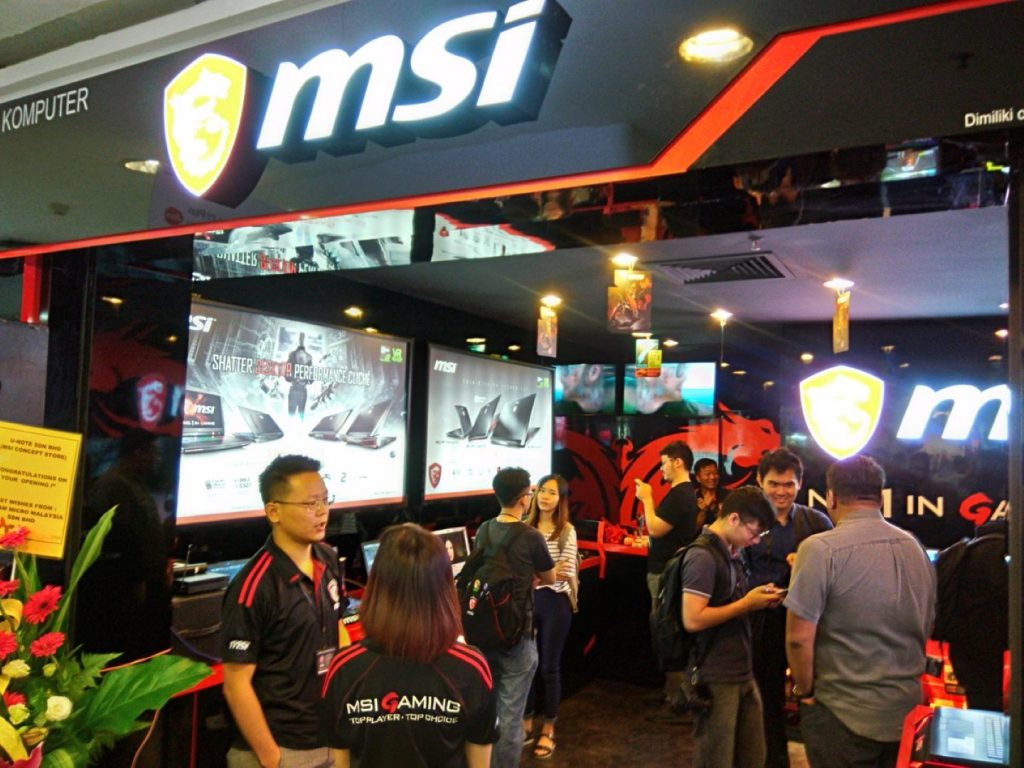 MSI Malaysia Opens New MSI Concept Store in Digital Mall 25