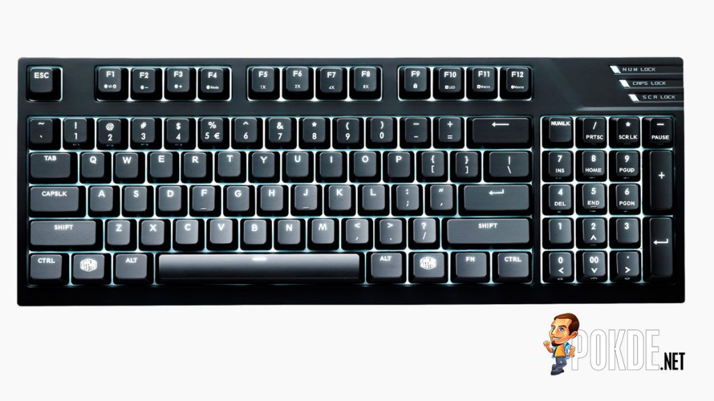 Cooler Master Announces the MasterKeys Pro L & Pro M — with intelligent white LEDs, Priced at RM 449 & RM 409 30