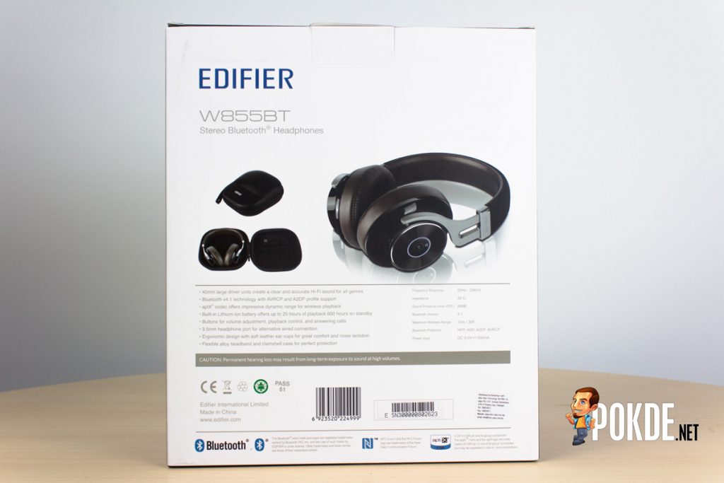 Edifier W855BT wireless headphones review — sturdy build within admirable sound 25