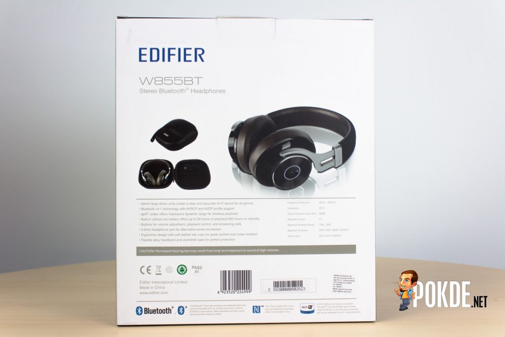 Edifier W855BT wireless headphones review — sturdy build within admirable sound 32