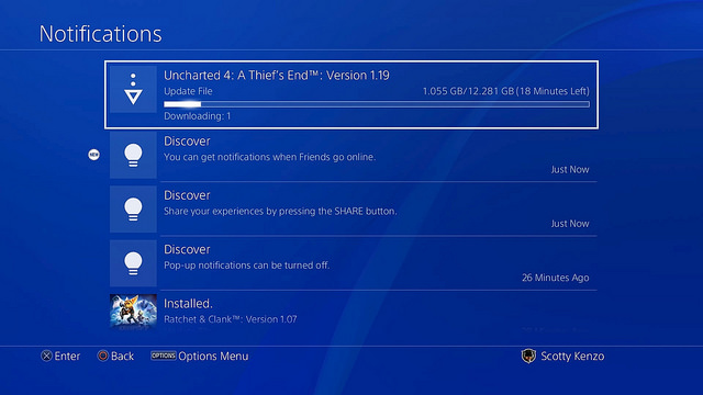 PS4 System Software Update 4.50