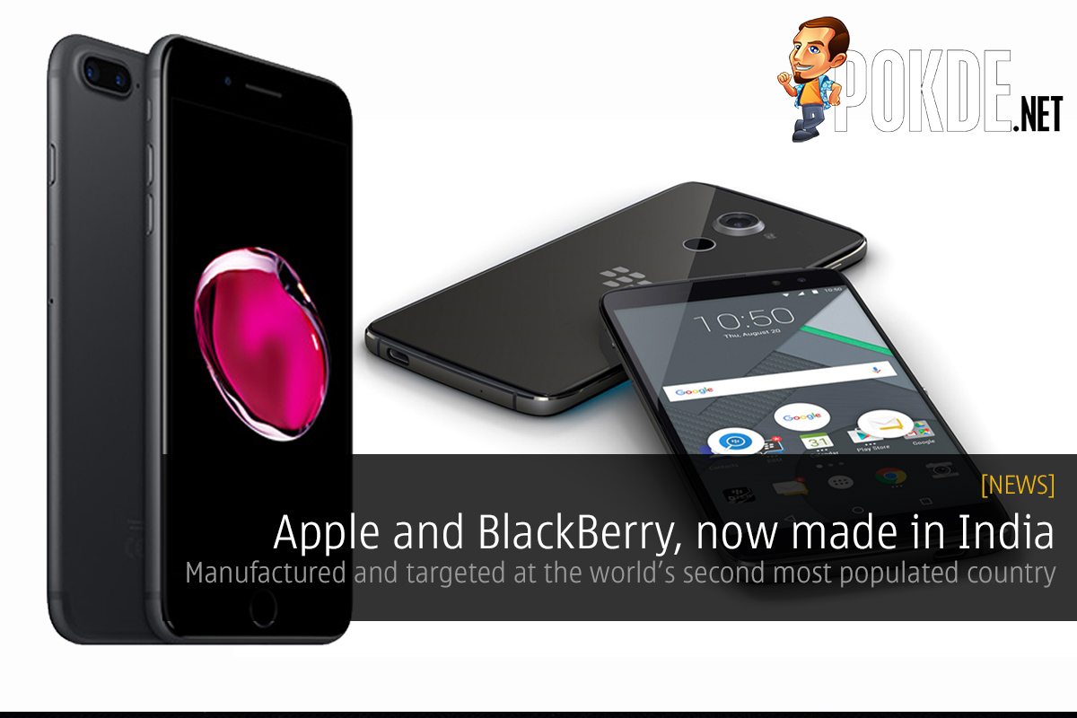 Apple and BlackBerry, now made in India 29