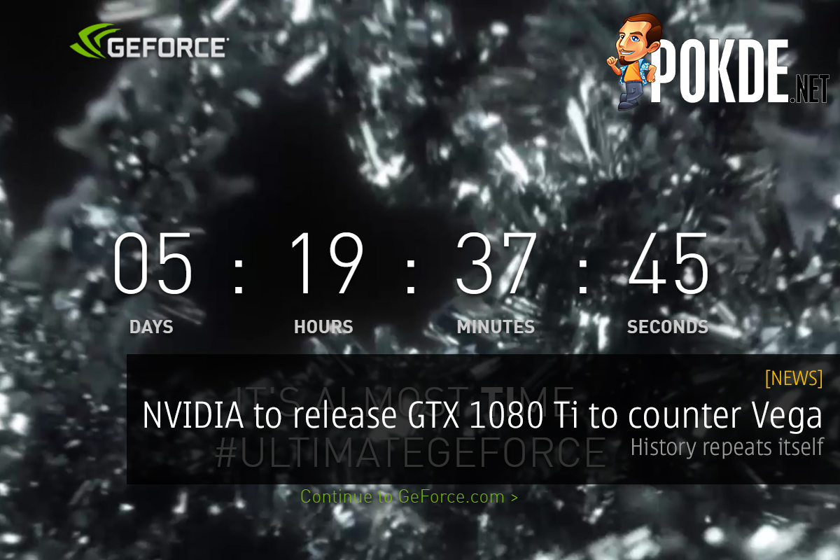 NVIDIA to release GeForce GTX 1080 Ti to counter Vega — history repeats itself 28