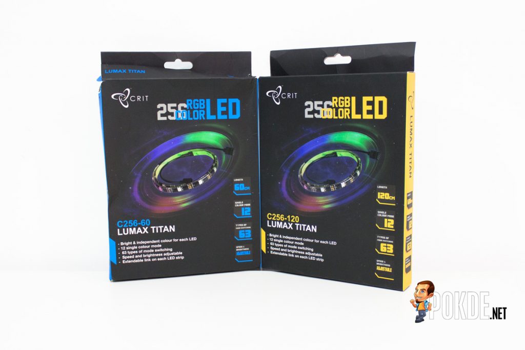 Crit Lumax Titan 256C RGB LED quick review 30