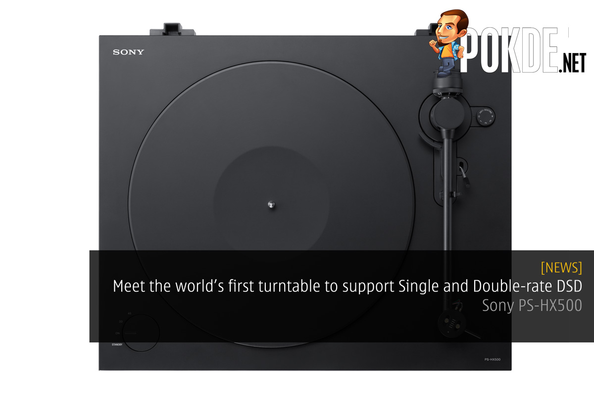 Meet the world’s first turntable to support Single and Double-rate DSD – Sony PS-HX500 41