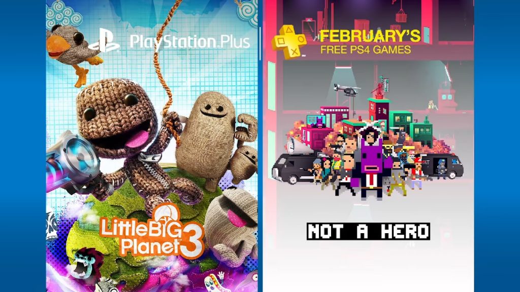PlayStation Plus - Free Games Lineup February 2020