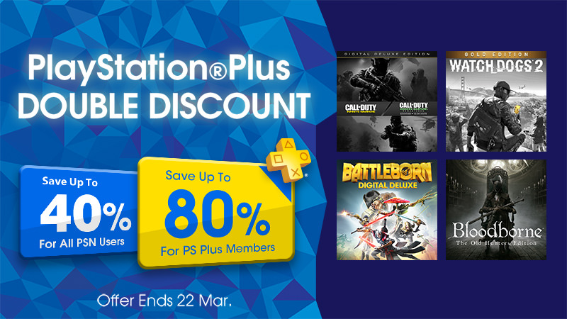 Alaska moronic katalog PSN Asia: PlayStation Plus Double Discount Sale! 33% Discount For PS Plus  Membership – Pokde.Net