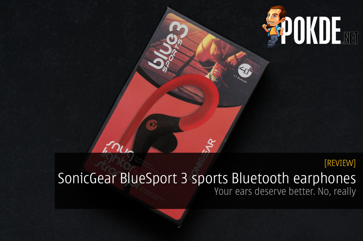 SonicGear BlueSport 3 (2017) sports Bluetooth earphones review — Barely usable 31