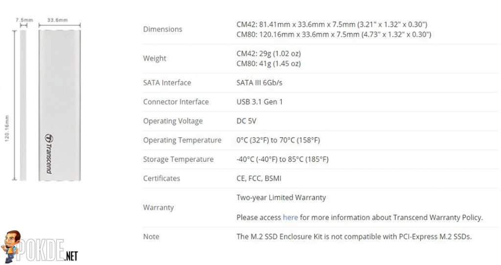 Transcend TS-CM80S M.2 SATA enclosure review — for small and fast external storage! 39