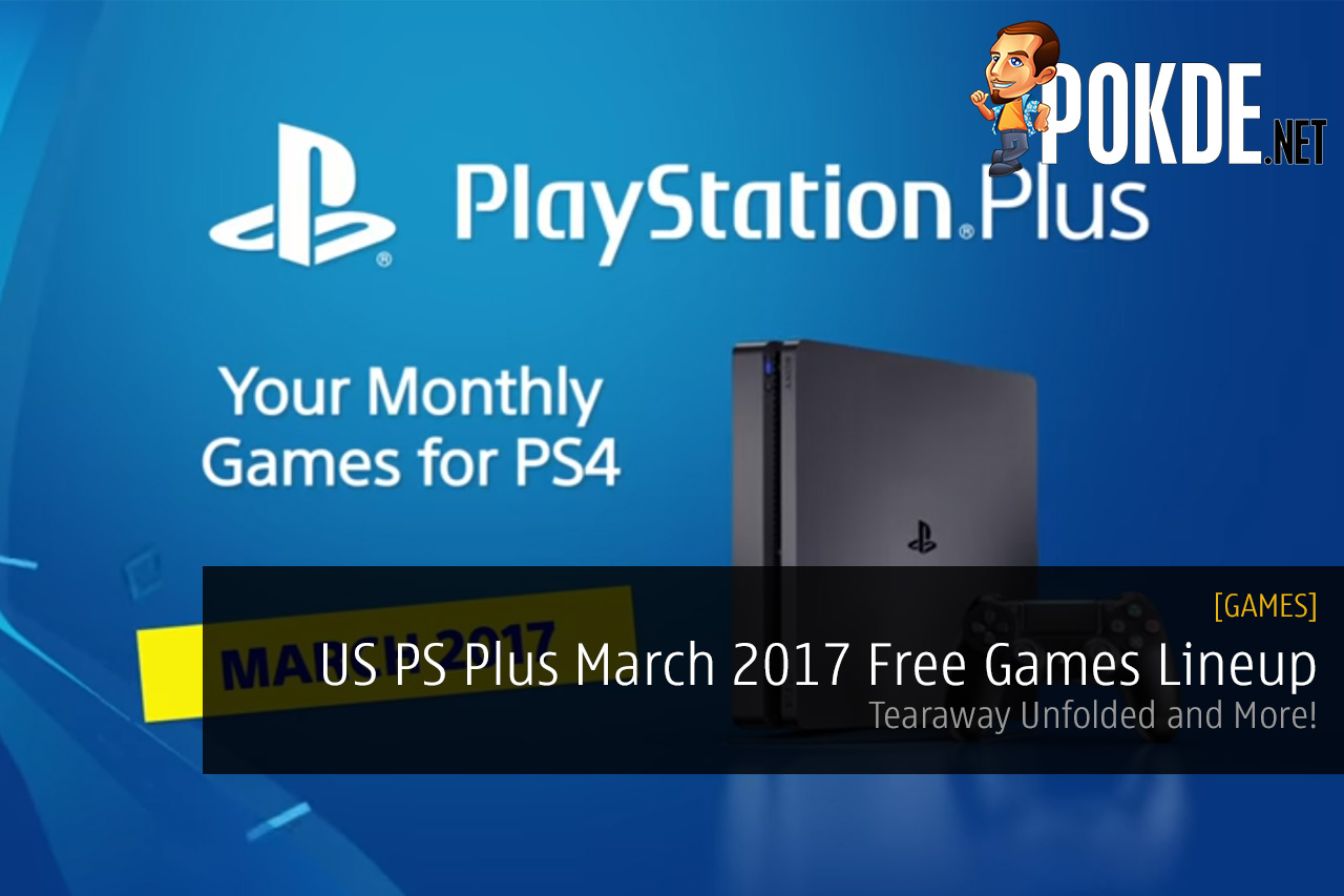 US PS Plus March 2017 free games lineup ps4 ps3 ps vita