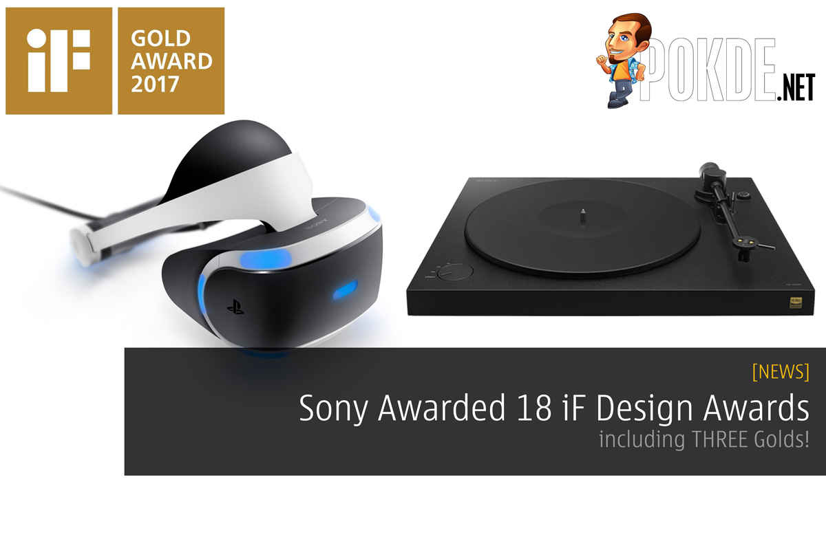 Sony Awarded 18 iF Design Awards, including THREE Golds! 40