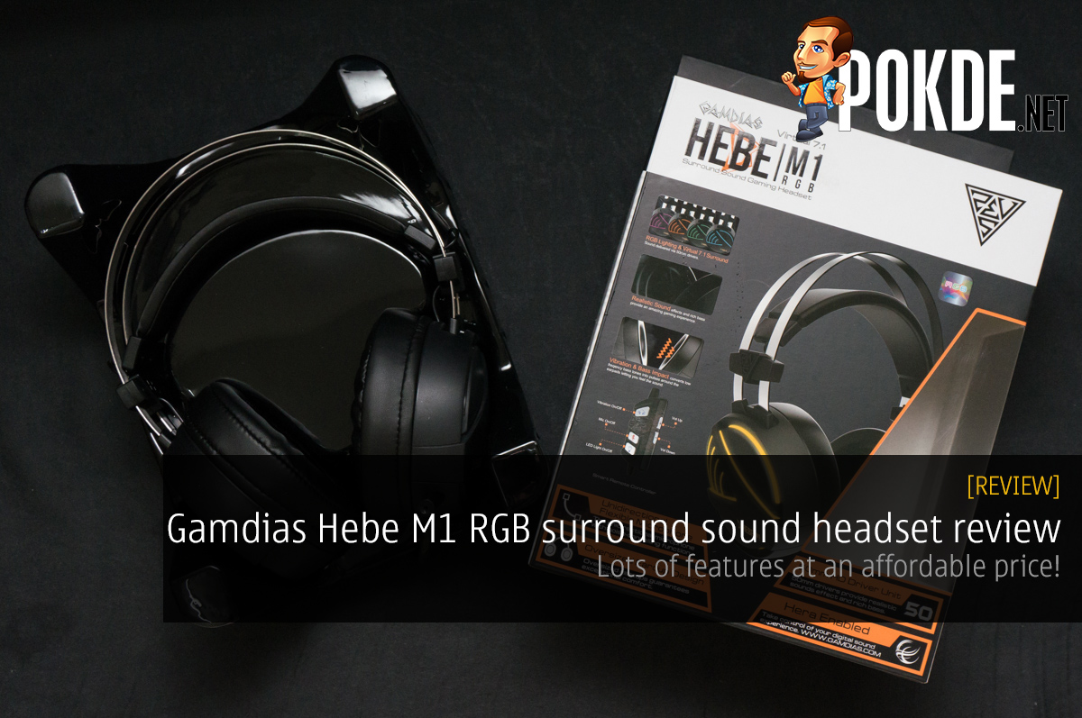 Gamdias Hebe M1 RGB surround sound headset review — lots of features at an affordable price 25