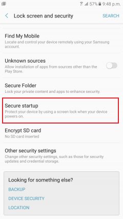 Securing your Private Life using Samsung Knox and Samsung Galaxy C9 Pro 33