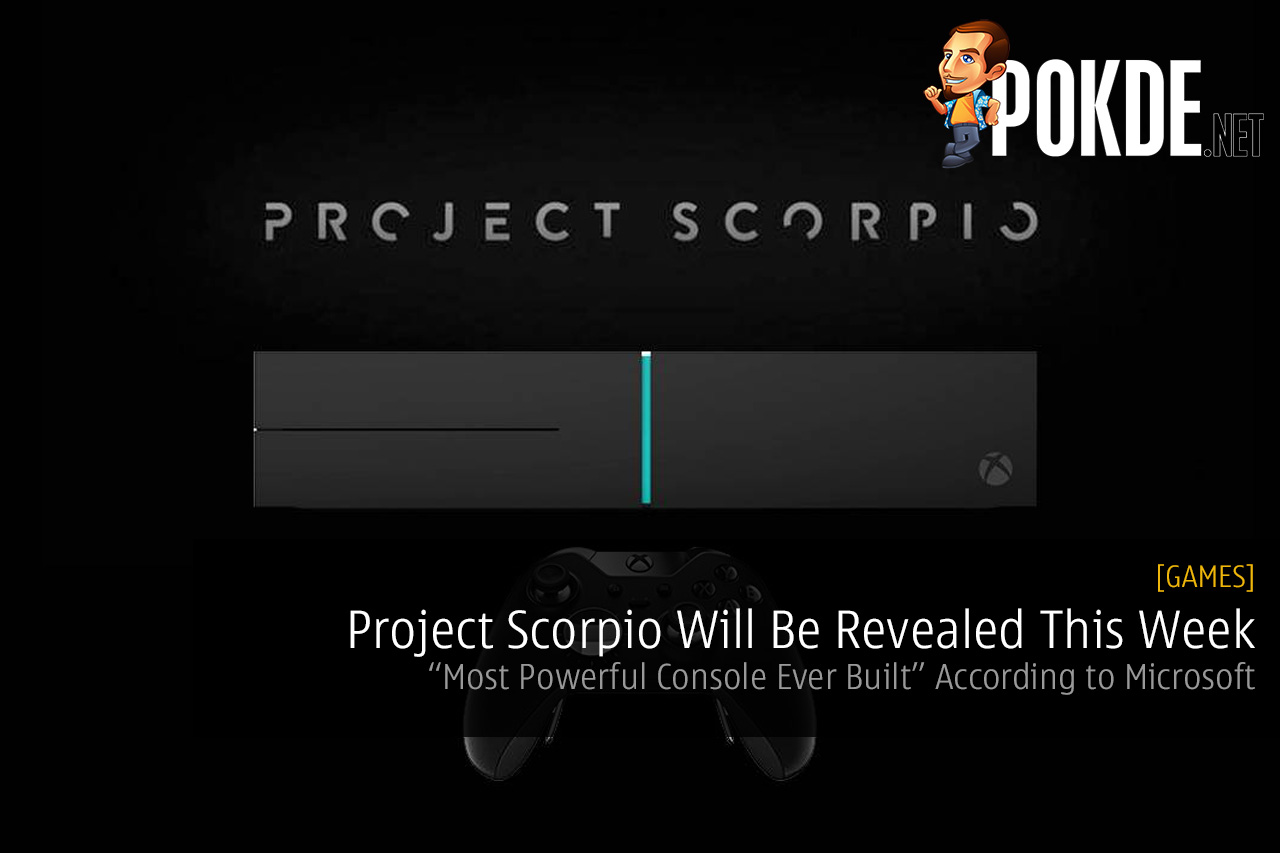 xbox one project scorpio reveal