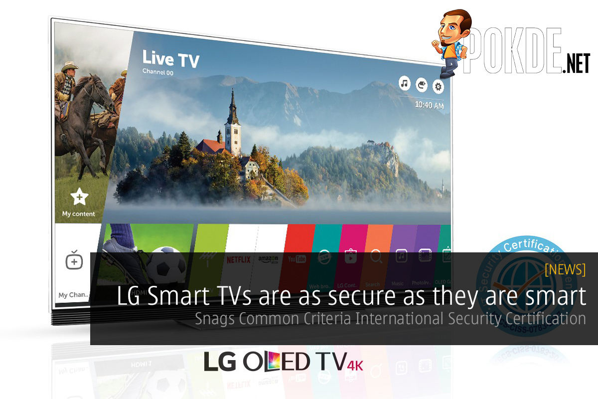 LG Smart TVs are as secure as they are smart; snags Common Criteria International Security Certification 32