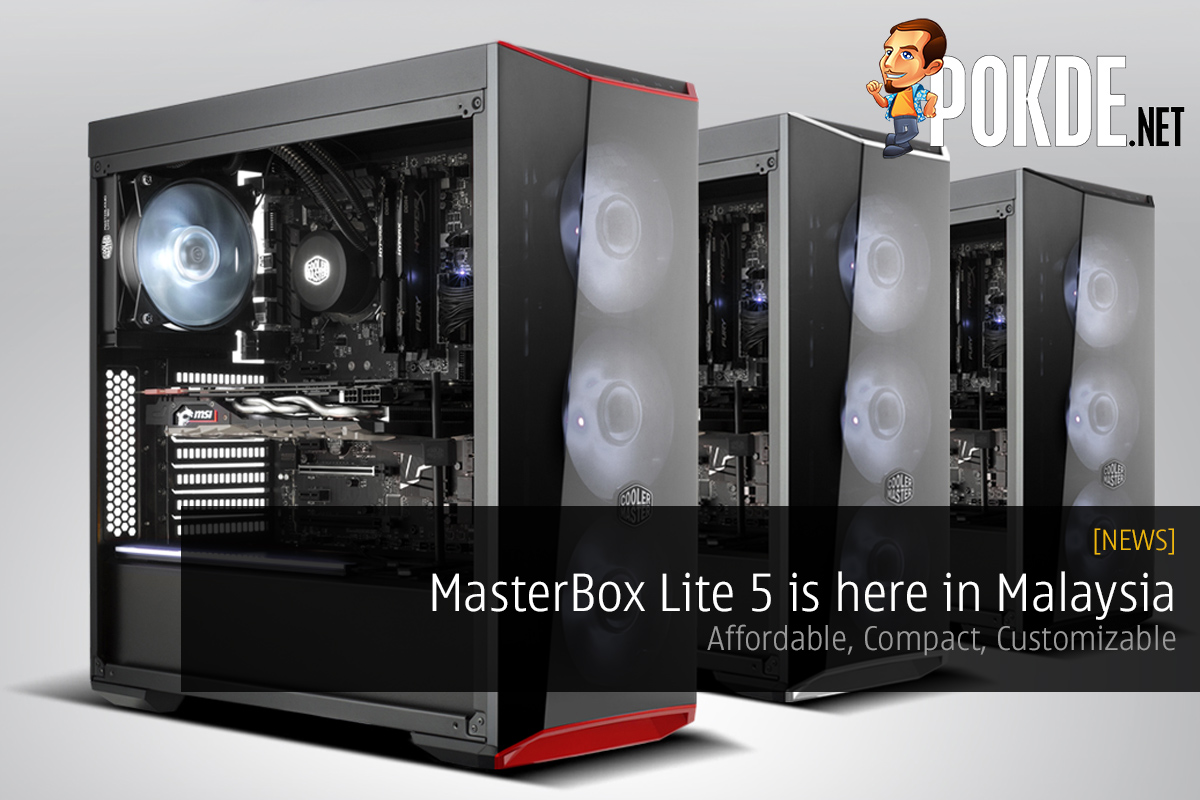 MasterBox Lite 5 is here in Malaysia; affordable, compact, customizable 24