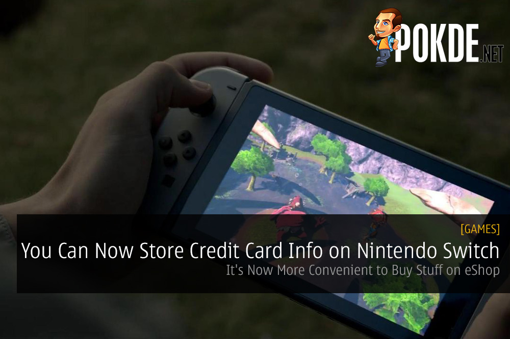 nintendo switch credit card