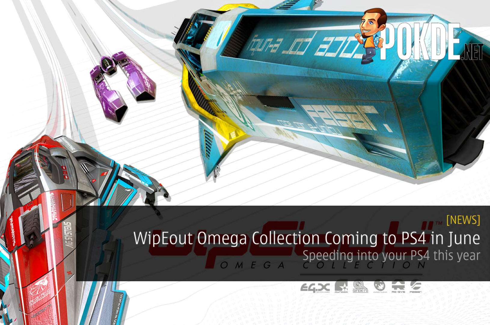 WipEout Omega Collection Coming to PS4 in June 30