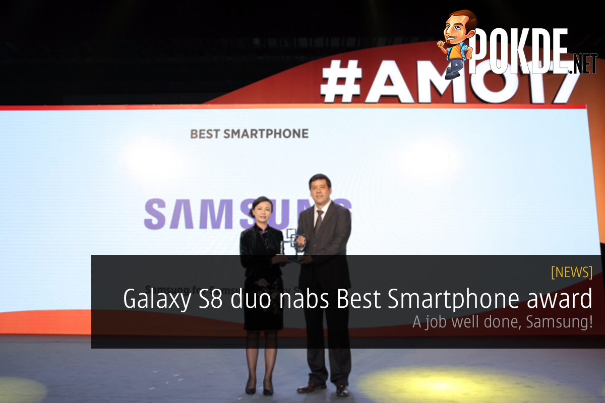 Samsung Galaxy S8 duo nabs Best Smartphone award; Congratulations Samsung! 20