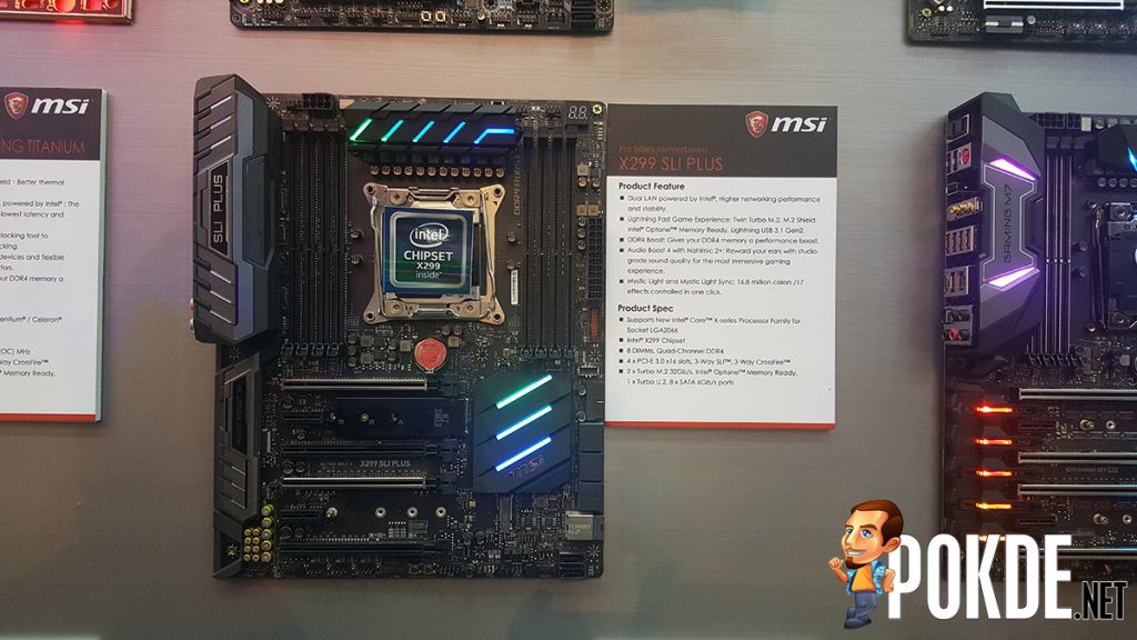 MSI unleashes high-end X299 motherboards at Computex 2017. Enjoy new technologies and insane performance 27