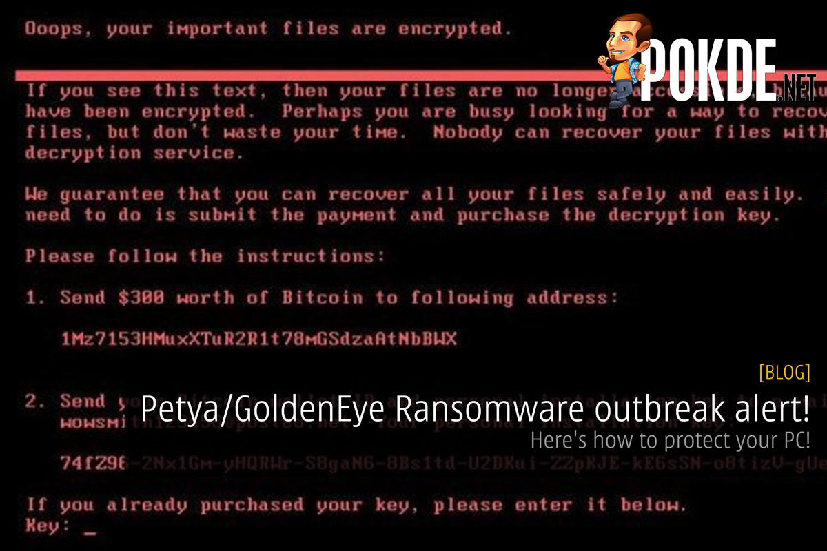 Petya/GoldenEye Ransomware outbreak alert! Here's how to protect your PC! 35