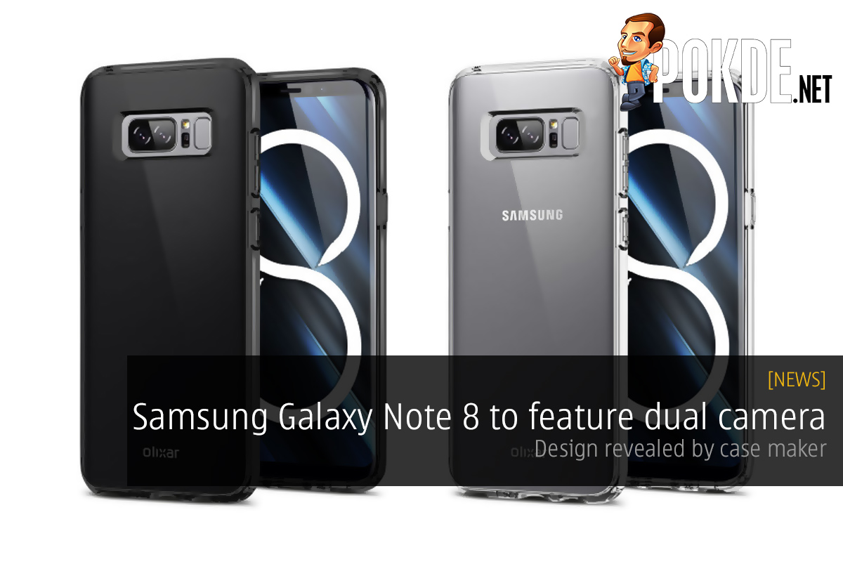 Samsung Galaxy Note 8 to feature dual cameras; design revealed by case maker 24