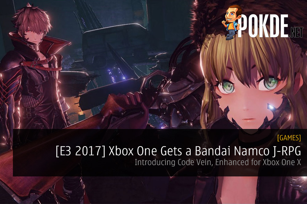 code vein bandai namco microsoft xbox one x project scorpio