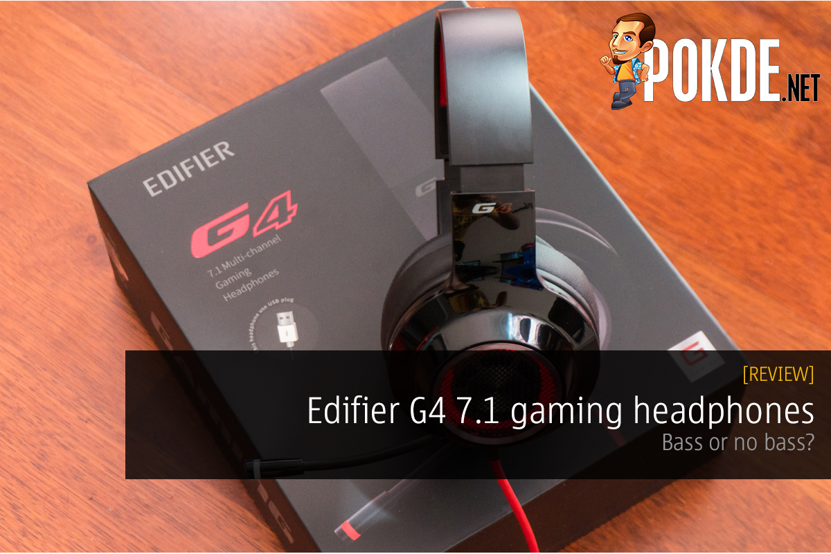 Edifier G4 7.1 gaming headphones review; bass or no bass? 26