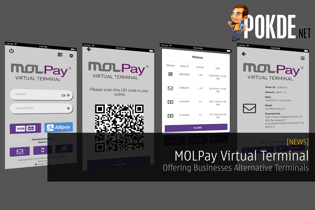 MOLPay Virtual Terminal - Offering Businesses Alternative Terminals 34