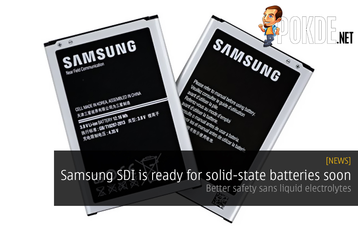 Samsung SDI is ready for solid-state batteries soon; better safety sans liquid electrolytes 31