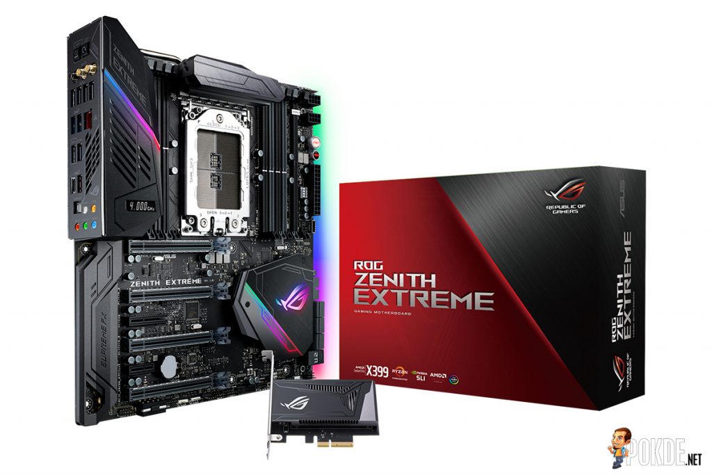ASUS offers three new X399 motherboards; promises powerful overclocking features and refined cooling controls 32