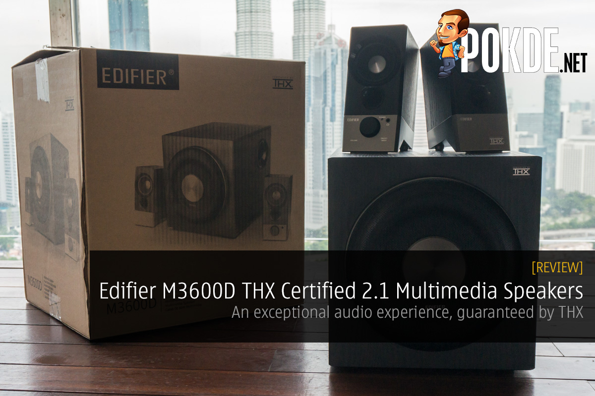 Edifier M3600D THX Certified 2.1 Multimedia Speakers review; An exceptional audio experience, guaranteed by THX 30