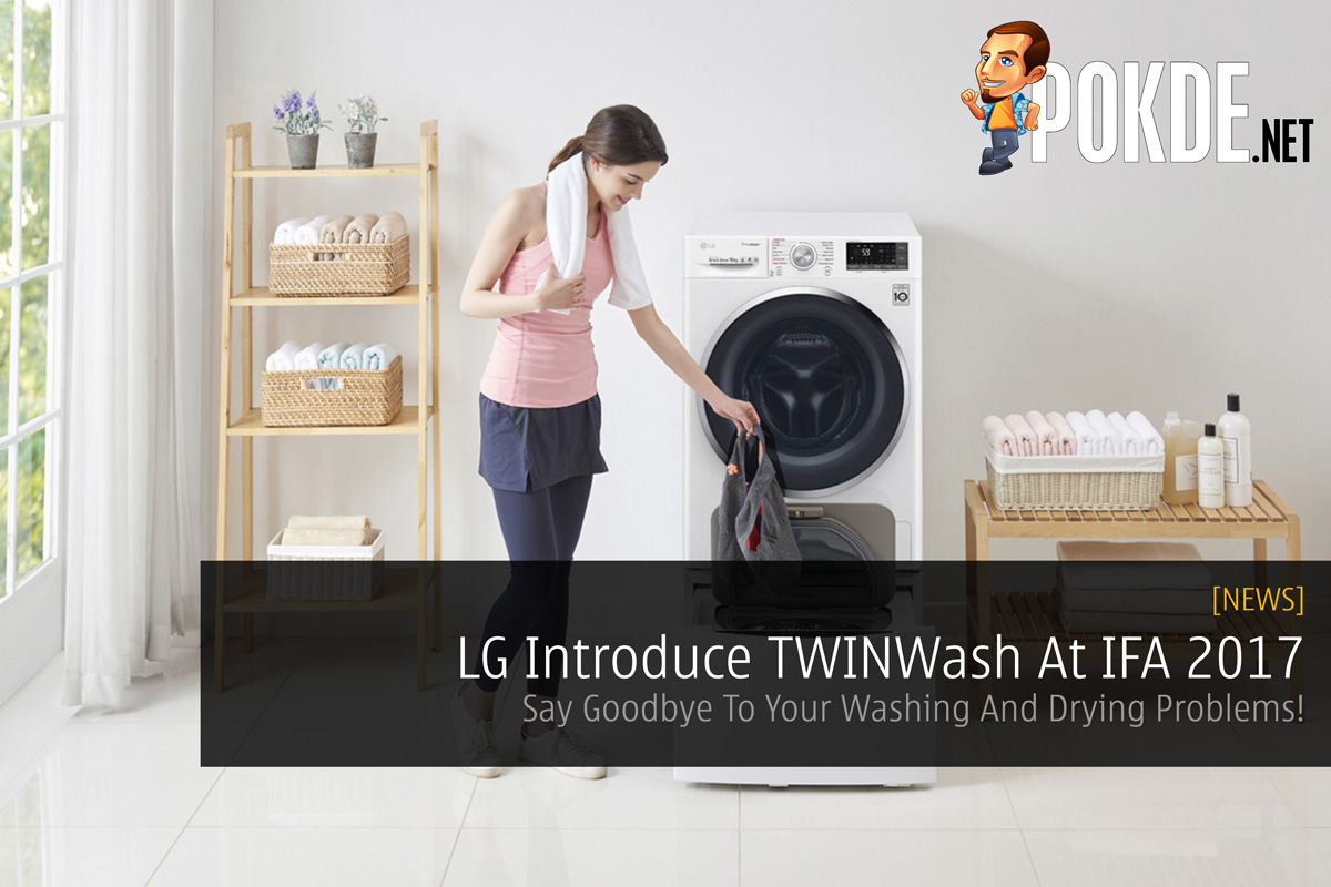 LG Introduce TWINWash At IFA 2017 - Say Goodbye To Your Washing And Drying Problems! 47