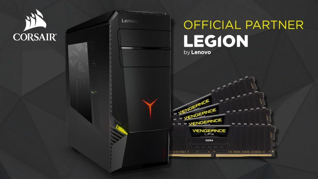 Lenovo Legion Corsair Vengeance DDR4 RAM Gamescom 2017
