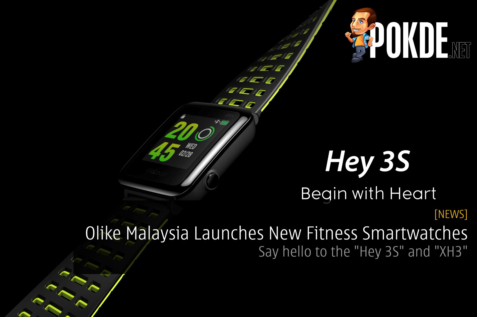 Olike Malaysia Launches New Sport-centric Smartwatches - Say hello to the "Hey 3S" and "XH3" 26