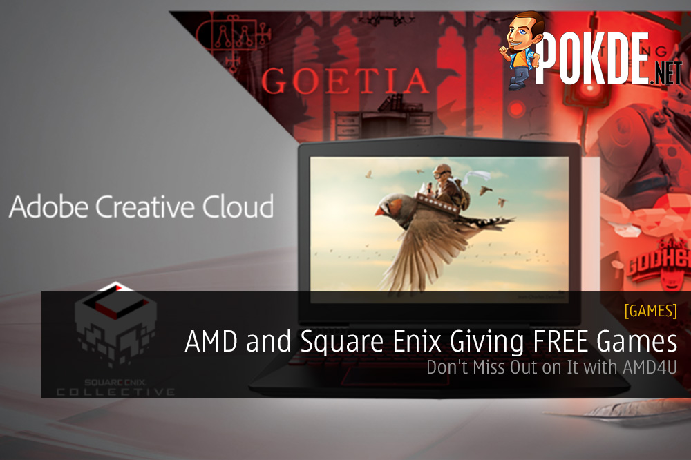 AMD4U Square Enix Collective AMD Free Games