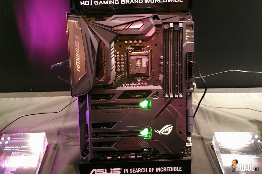 ASUS showcases latest ROG Z370 motherboards; complete with LN2-cooled i7 8700K running at 6.6 GHz! 25