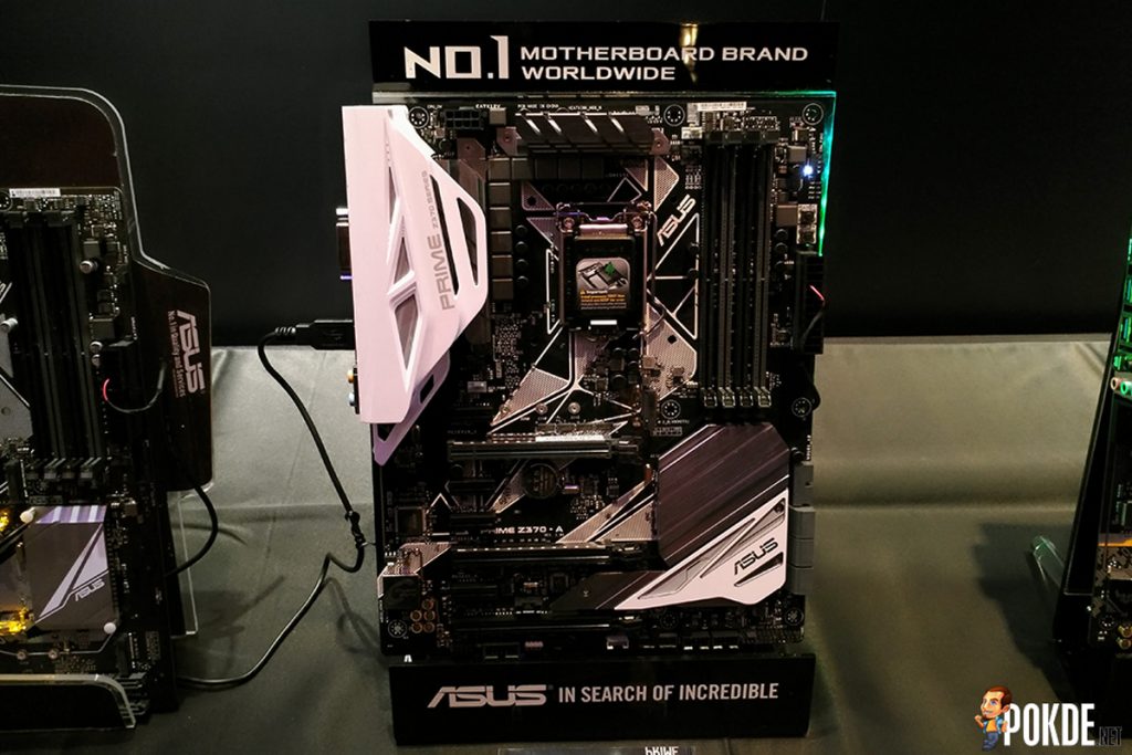 ASUS showcases latest ROG Z370 motherboards; complete with LN2-cooled i7 8700K running at 6.6 GHz! 34