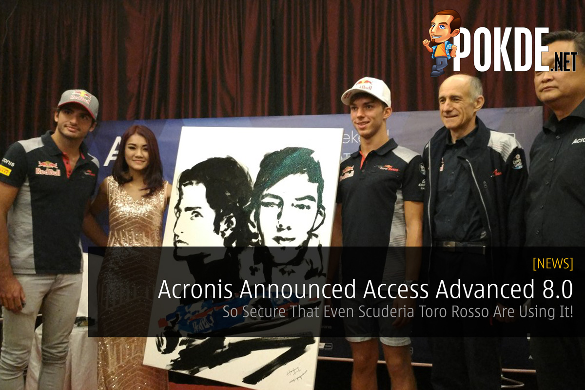 Acronis Announces Access Advanced 8.0 - So Secure That Even Scuderia Toro Rosso Are Using It! 32