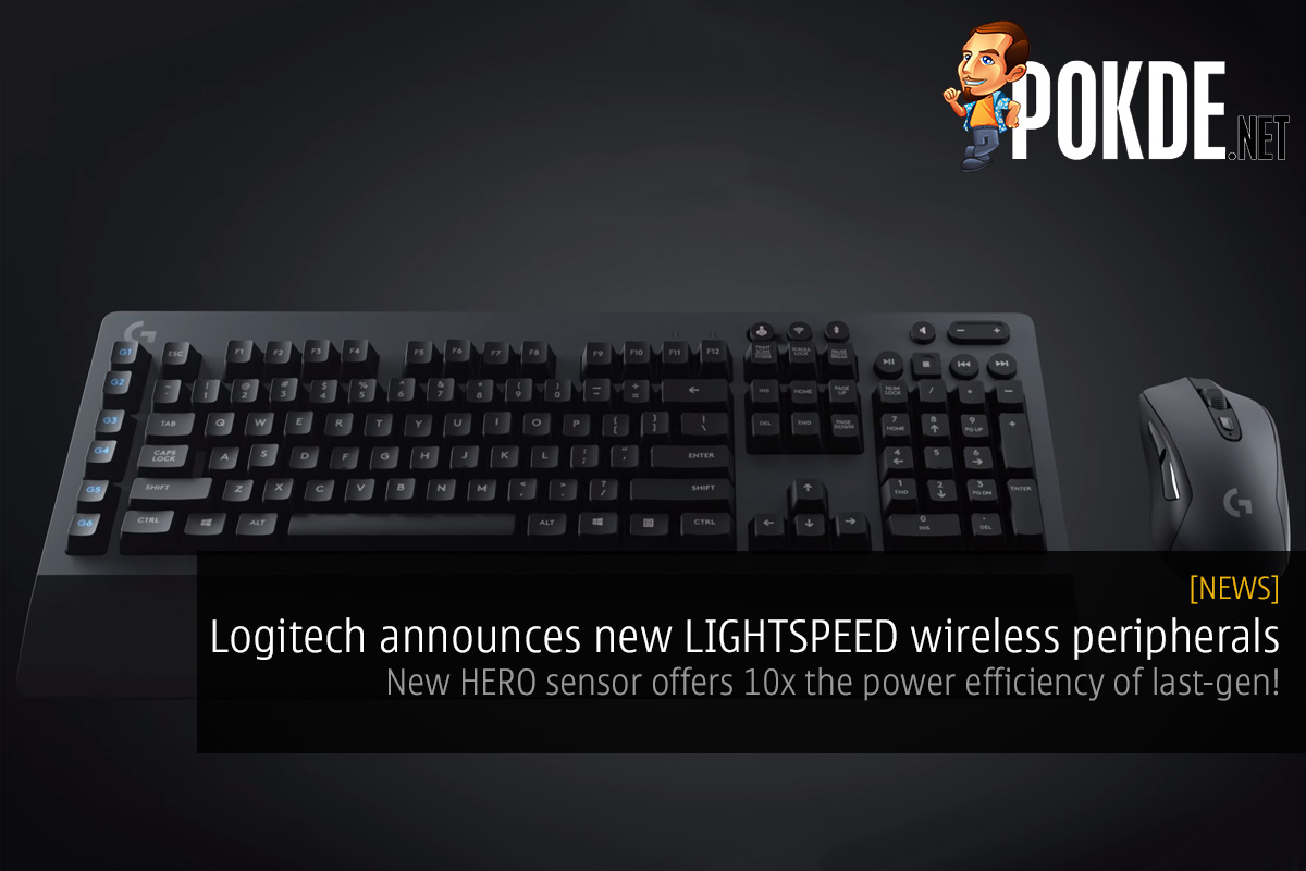 Logitech announces new LIGHTSPEED wireless peripherals; new HERO sensor offers 10x the power efficiency of last-gen! 32