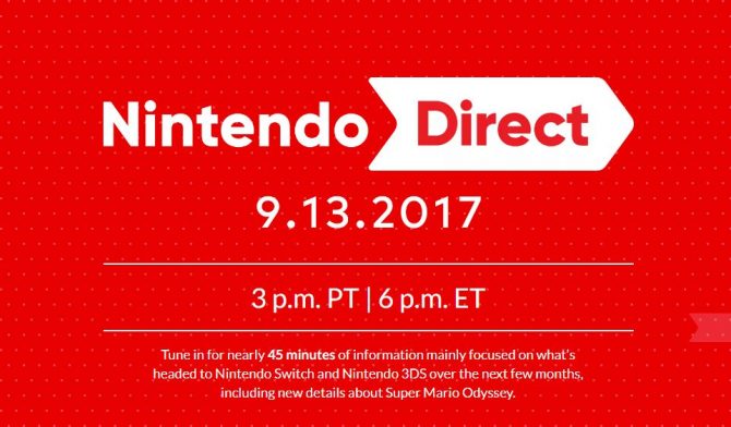 nintendo direct switch 3ds broadcast 45 minutes