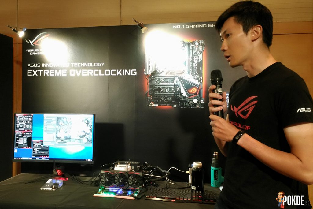 ASUS showcases latest ROG Z370 motherboards; complete with LN2-cooled i7 8700K running at 6.6 GHz! 25