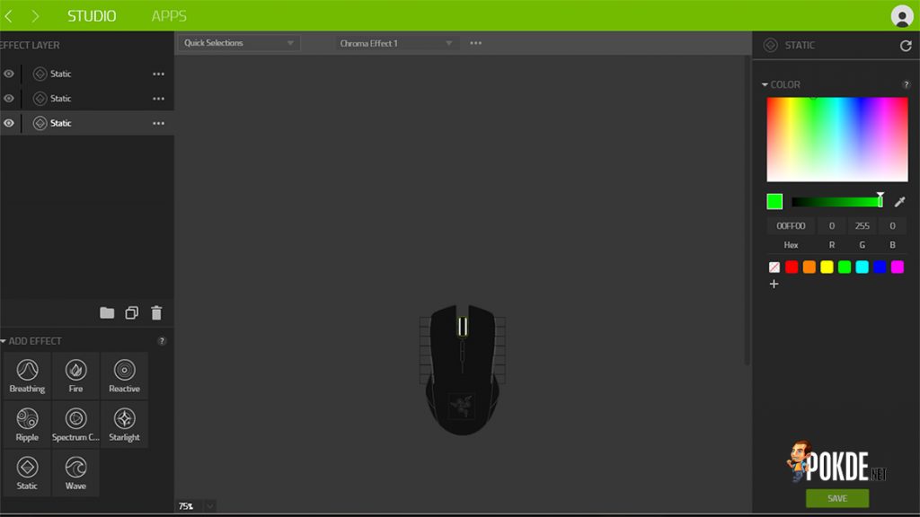 Razer Lancehead wireless gaming mouse review 33