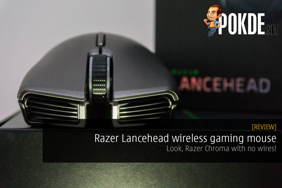 Razer Lancehead wireless gaming mouse review 35