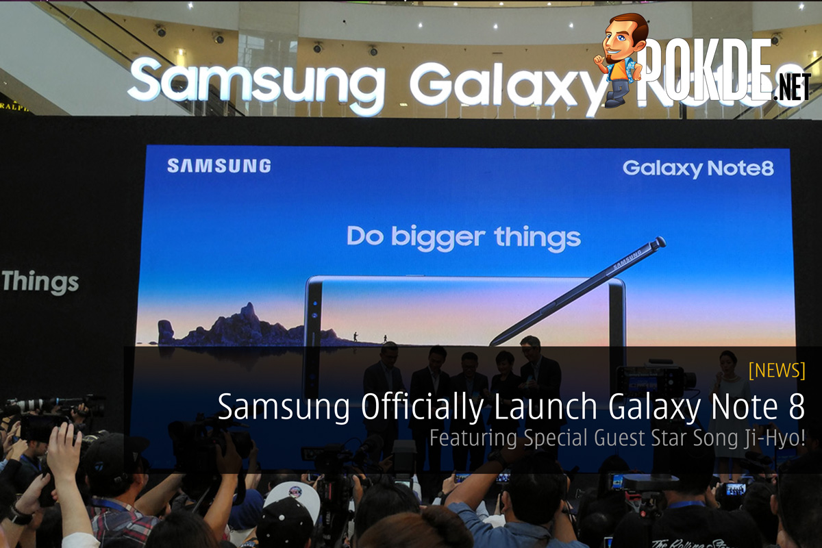 Samsung Officially Launch Galaxy Note 8 - Featuring Special Guest Star Song Ji-Hyo! 25